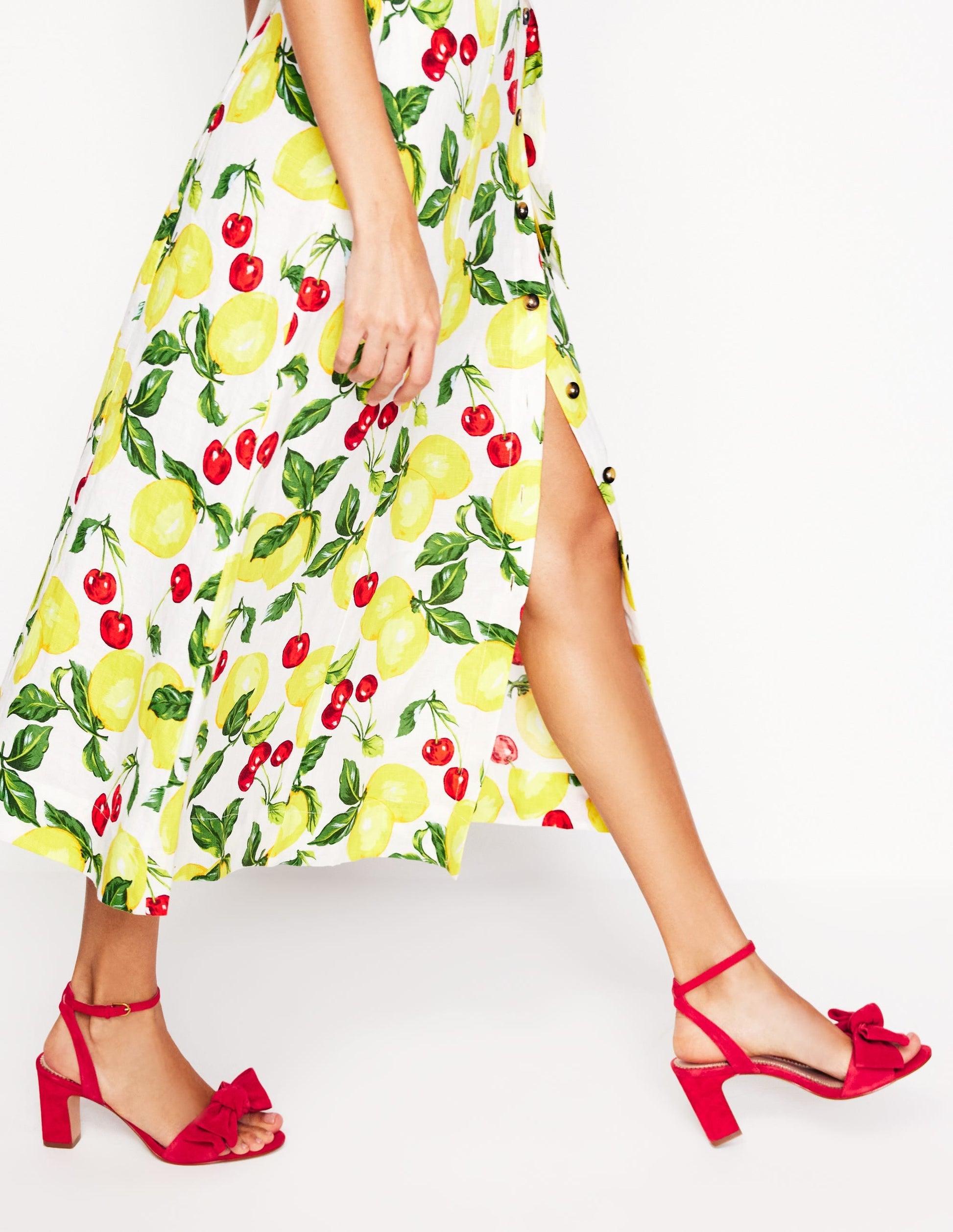 Bow Heeled Sandals-Hibiscus-2