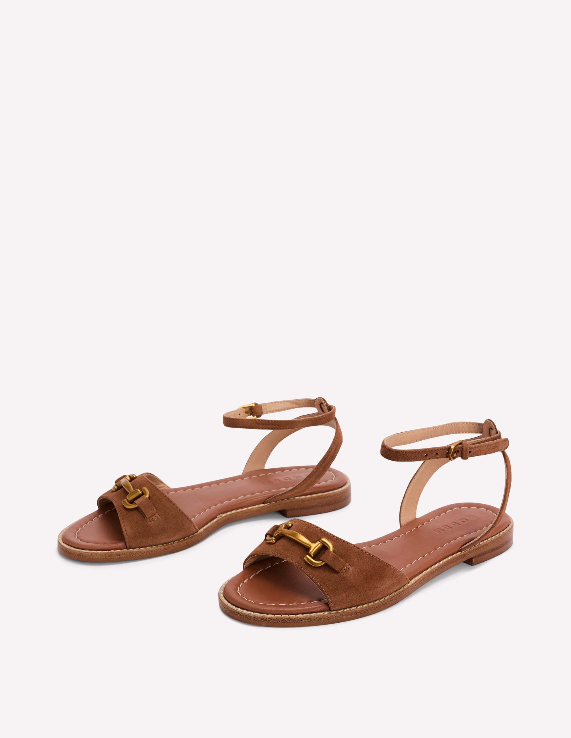 Iris Snaffle Flat Sandal-Ginger Snap - Image 3