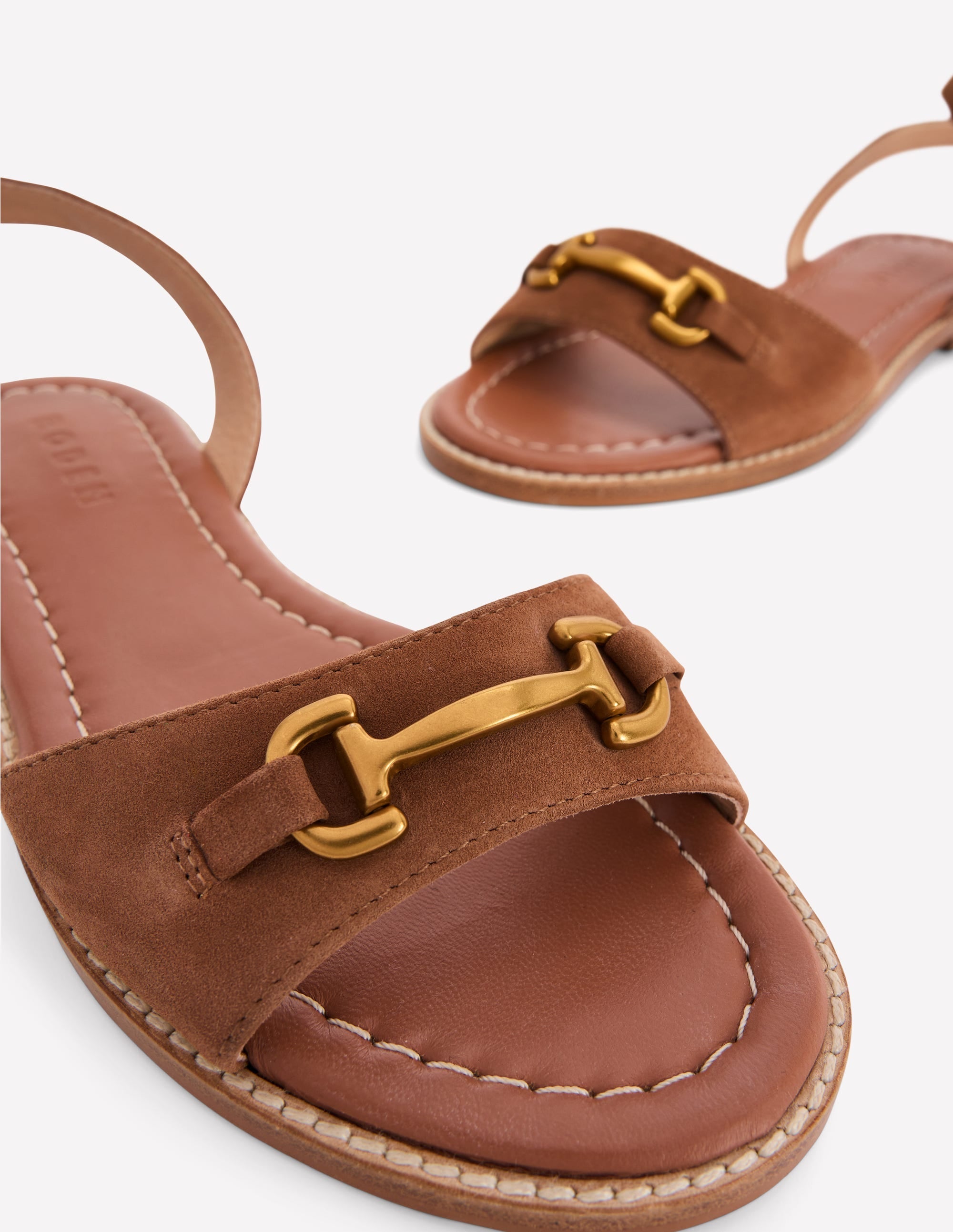 Iris Snaffle Flat Sandal-Ginger Snap - Image 4