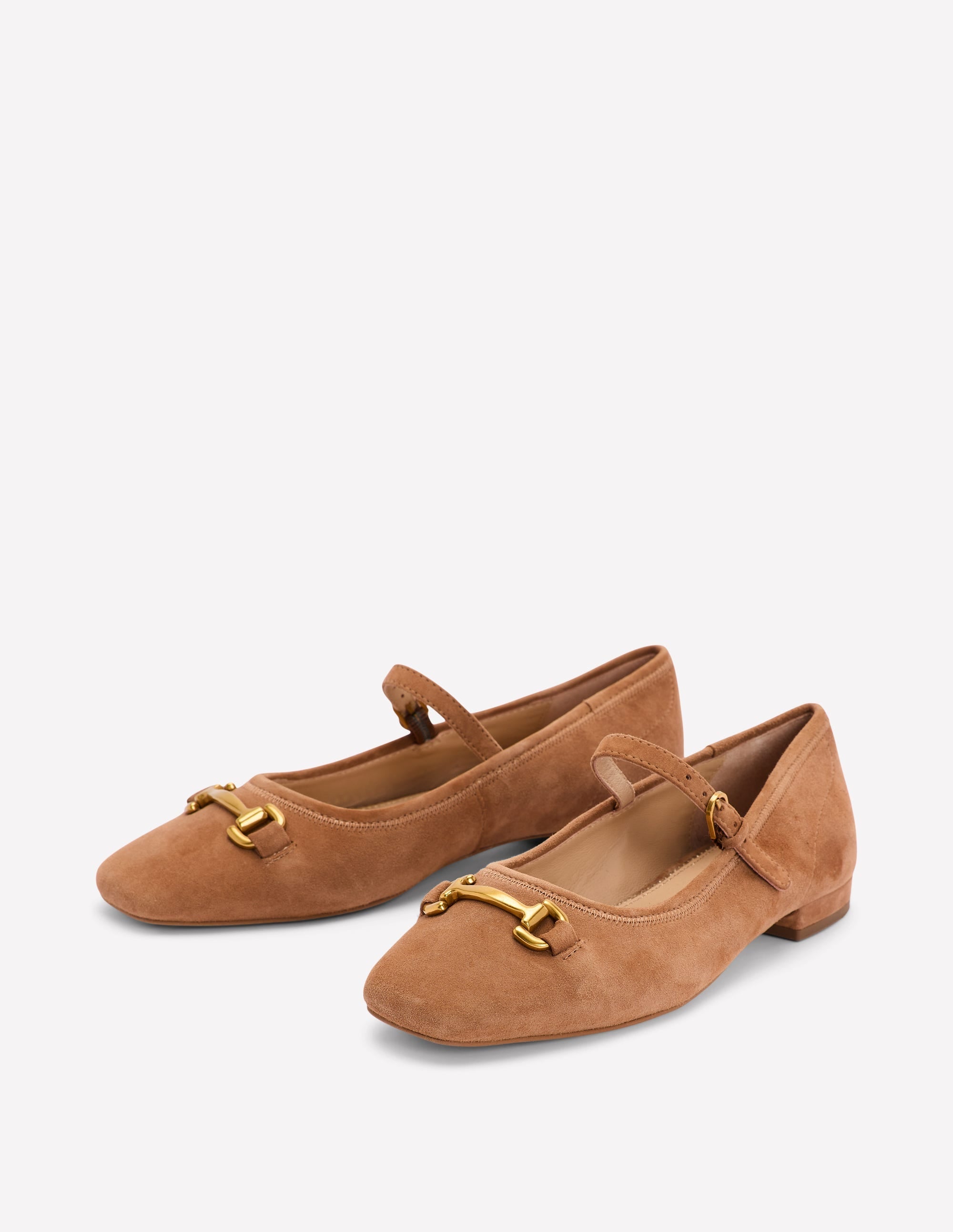 Iris Snaffle Mary Jane Flat-Ginger Snap - Image 2