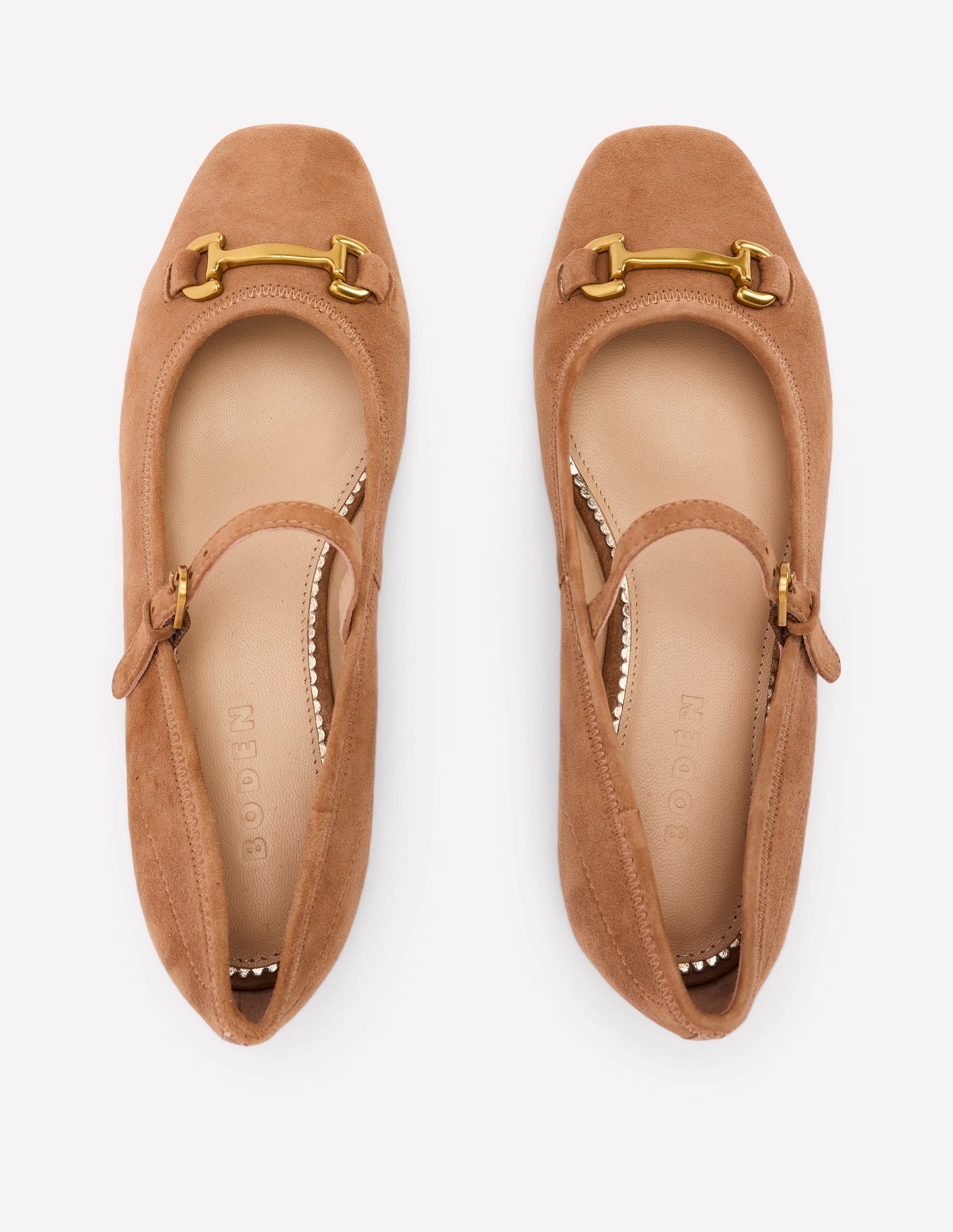 Iris Snaffle Mary Jane Flat-Ginger Snap-4