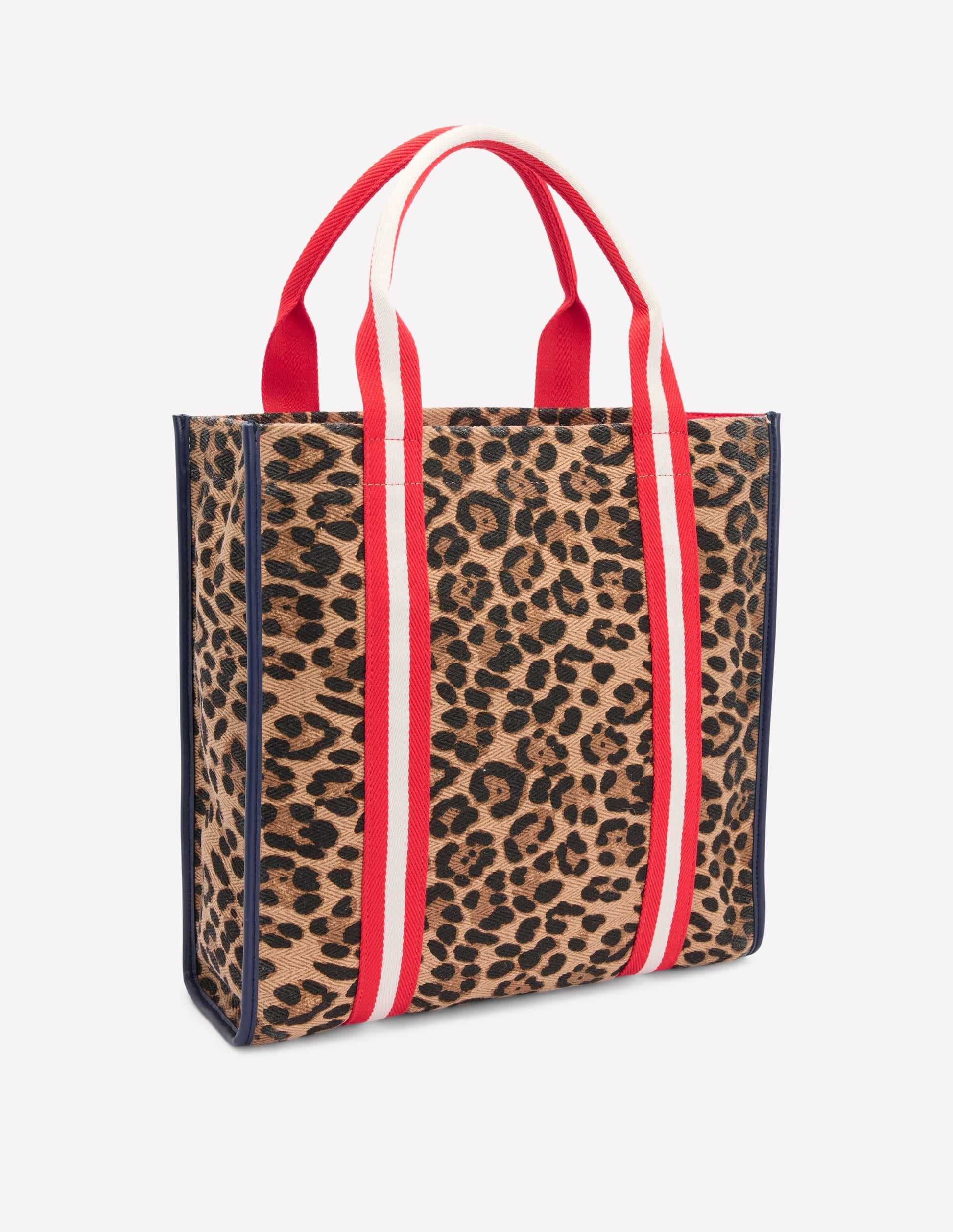 Canvas Tote Bag-Leopard-3