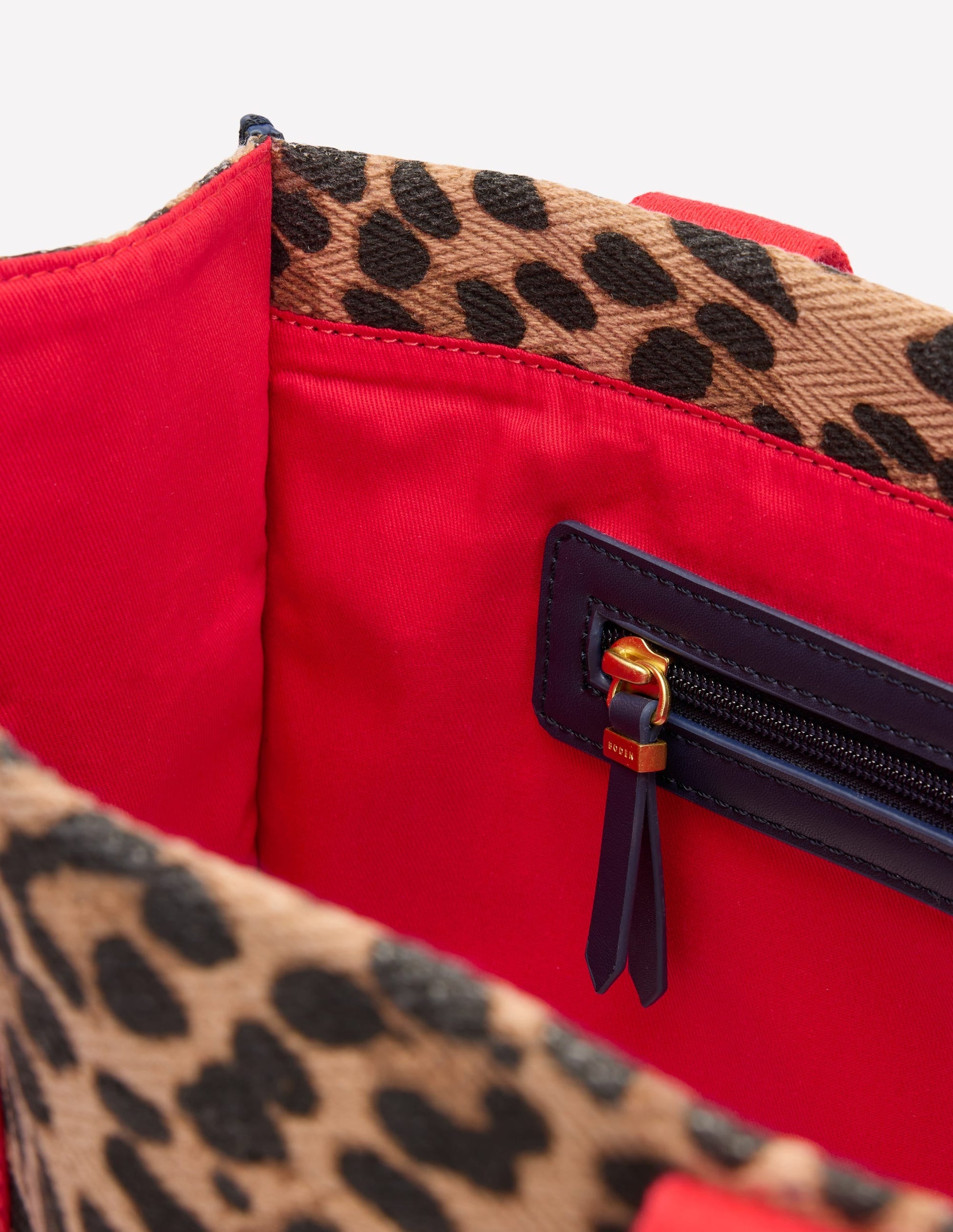 Canvas Tote Bag-Leopard-4
