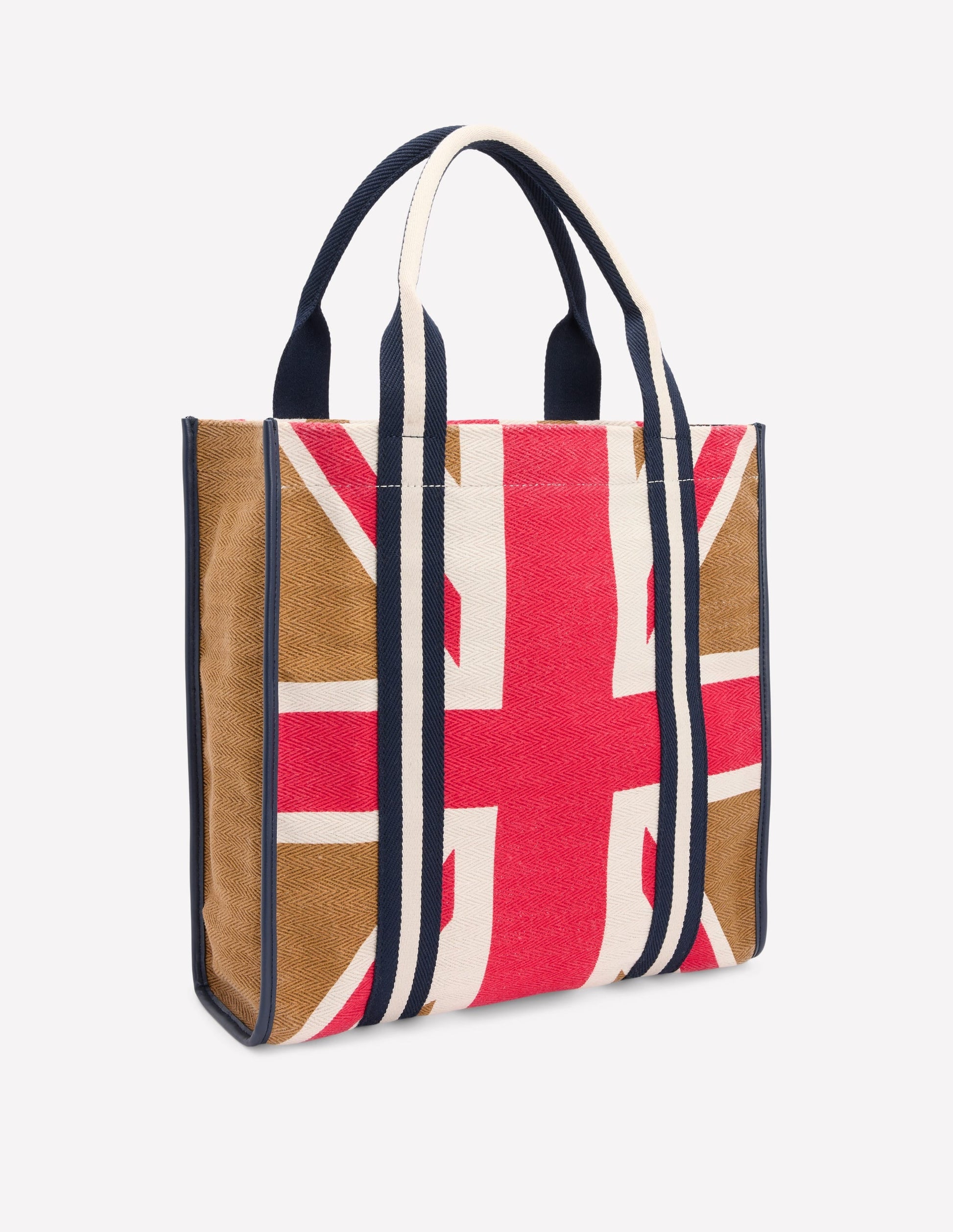 Canvas Tote Bag-Neutral Union Jack-3