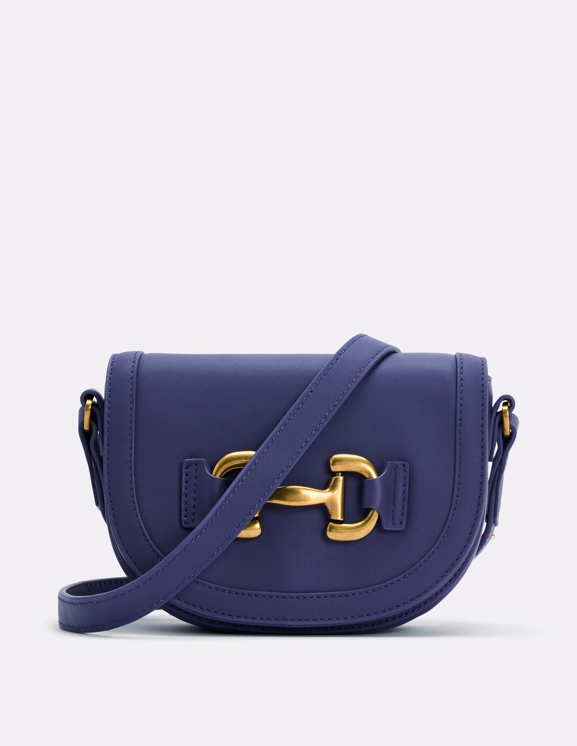 Iris Snaffle Mini Satchel-Navy - Image 1