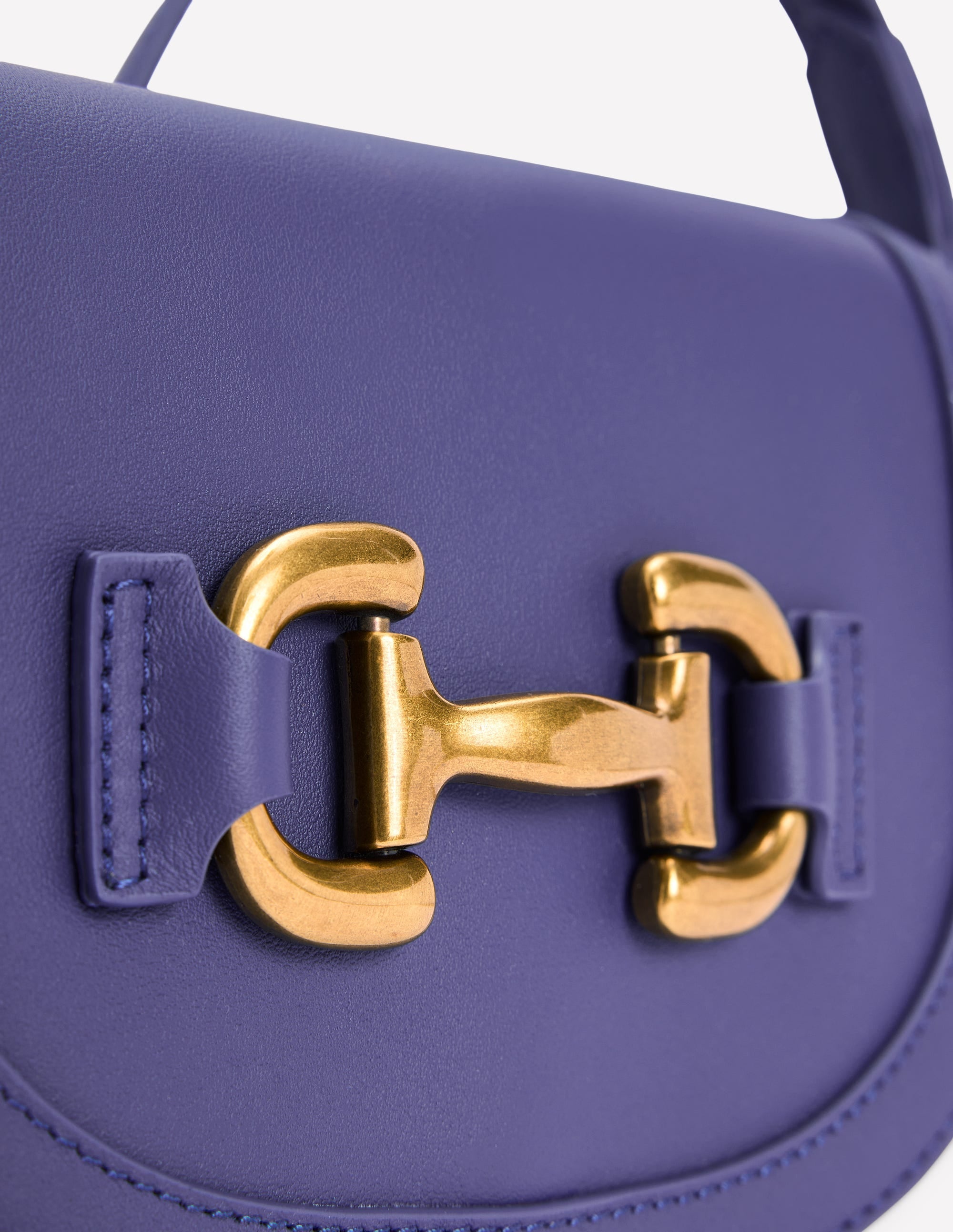 Iris Snaffle Mini Satchel-Navy - Image 5
