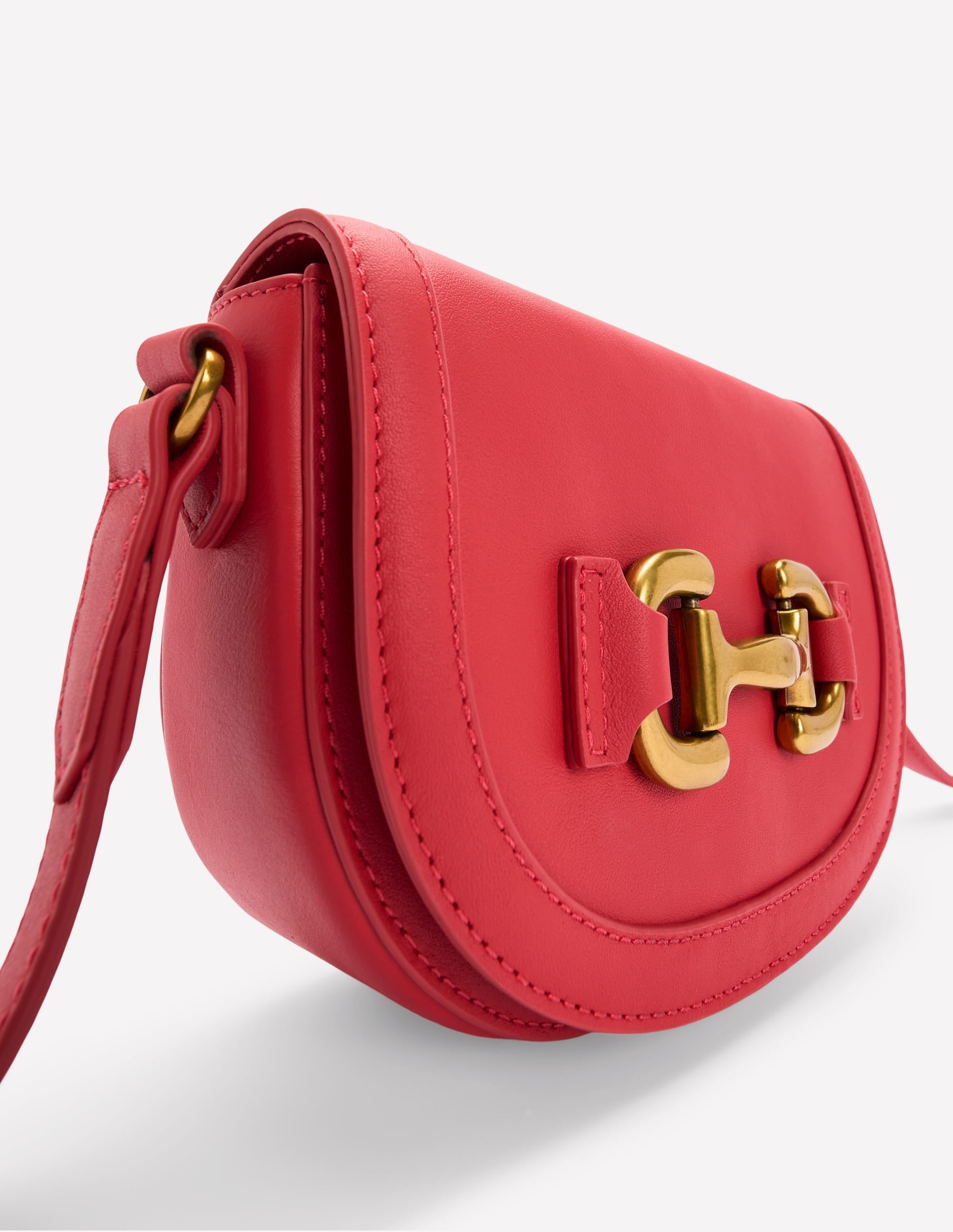 Iris Snaffle Mini Satchel-Red - Image 5