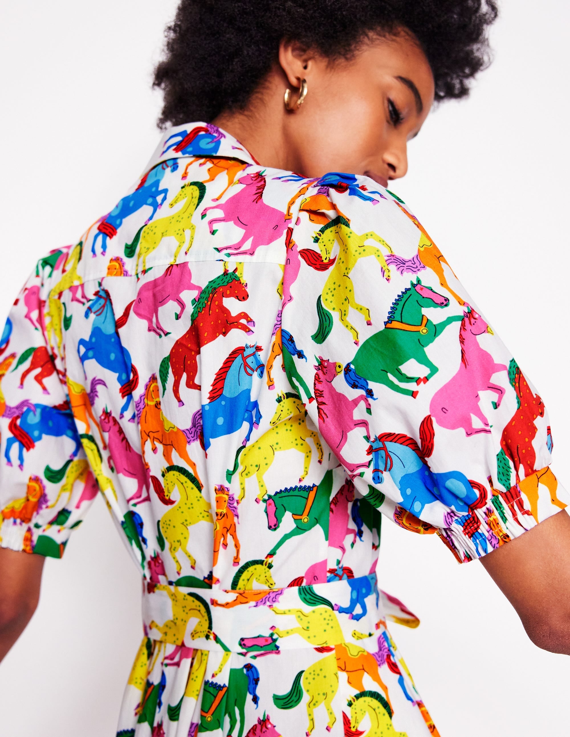 Alexa Maxi Shirt Dress-Multi, Pony Club - Image 2