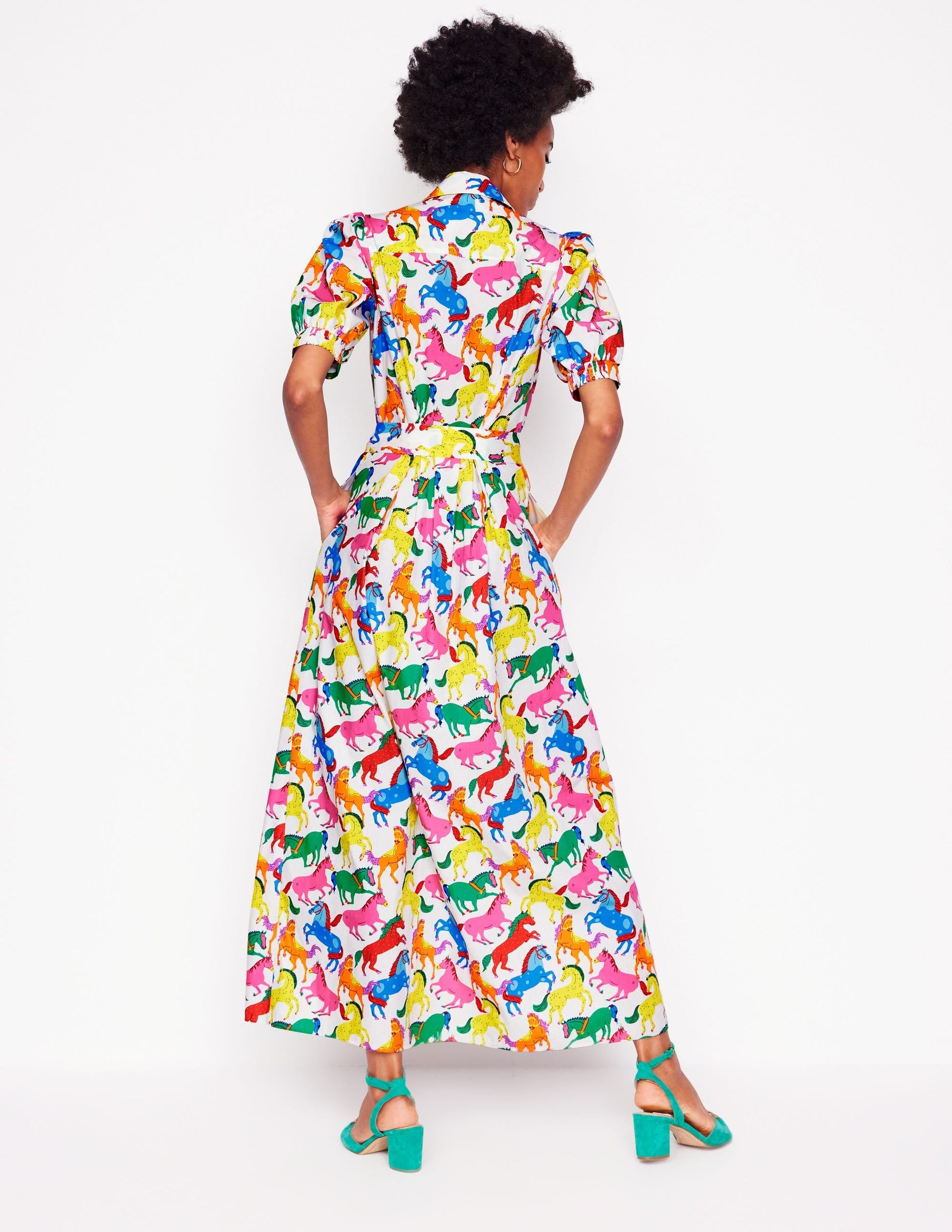 Alexa Maxi Shirt Dress-Multi, Pony Club-3