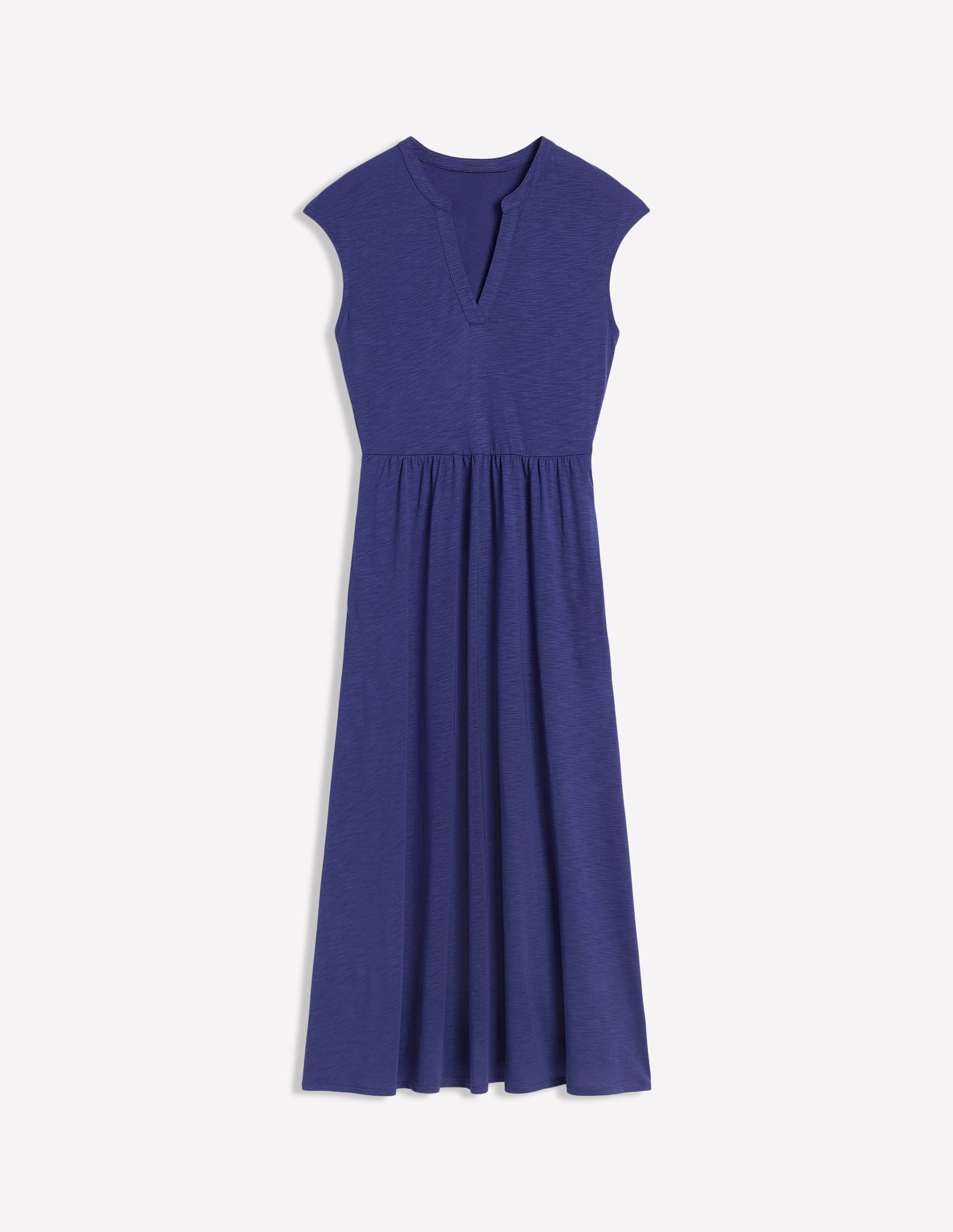 Chloe Jersey Midi Dress-Starboard Blue - Image 7