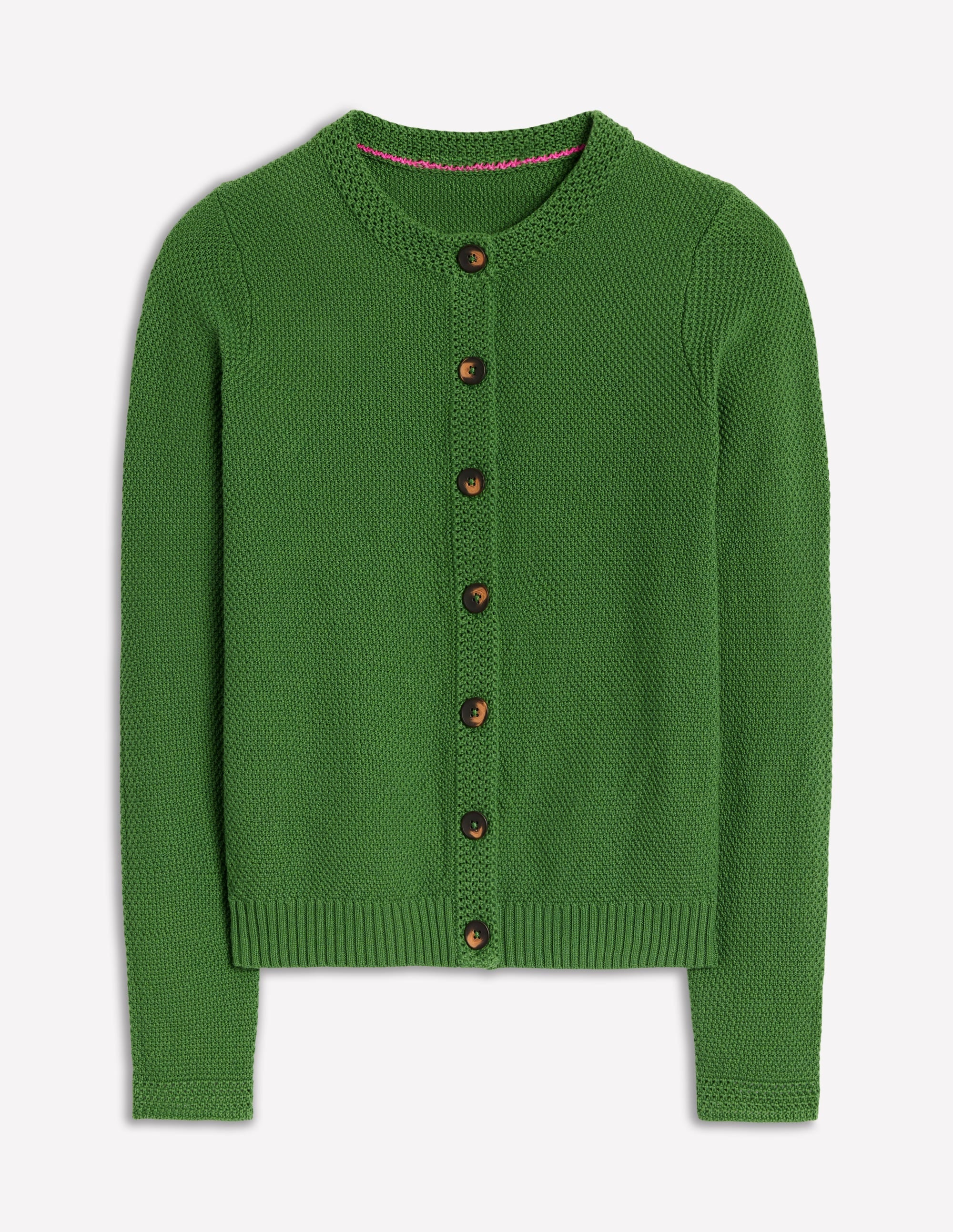 Callie Crochet Trim Cardigan-Paradise Green - Image 5
