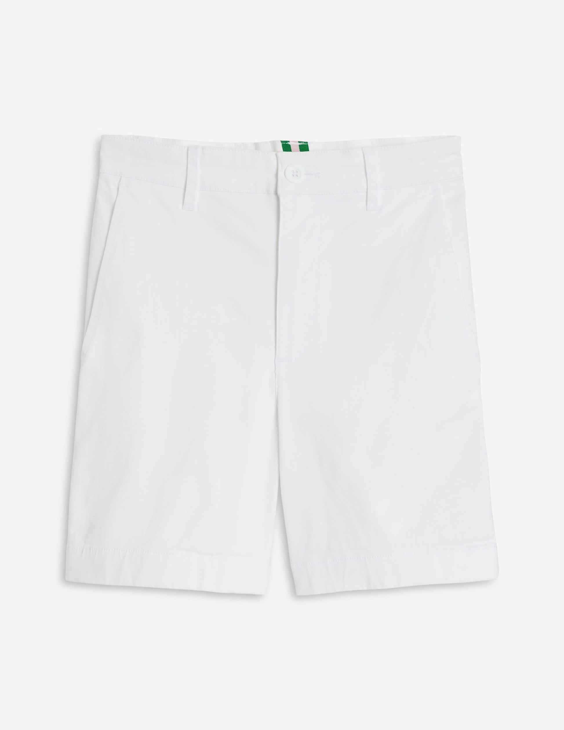 Barnsbury Chino Shorts-White-6