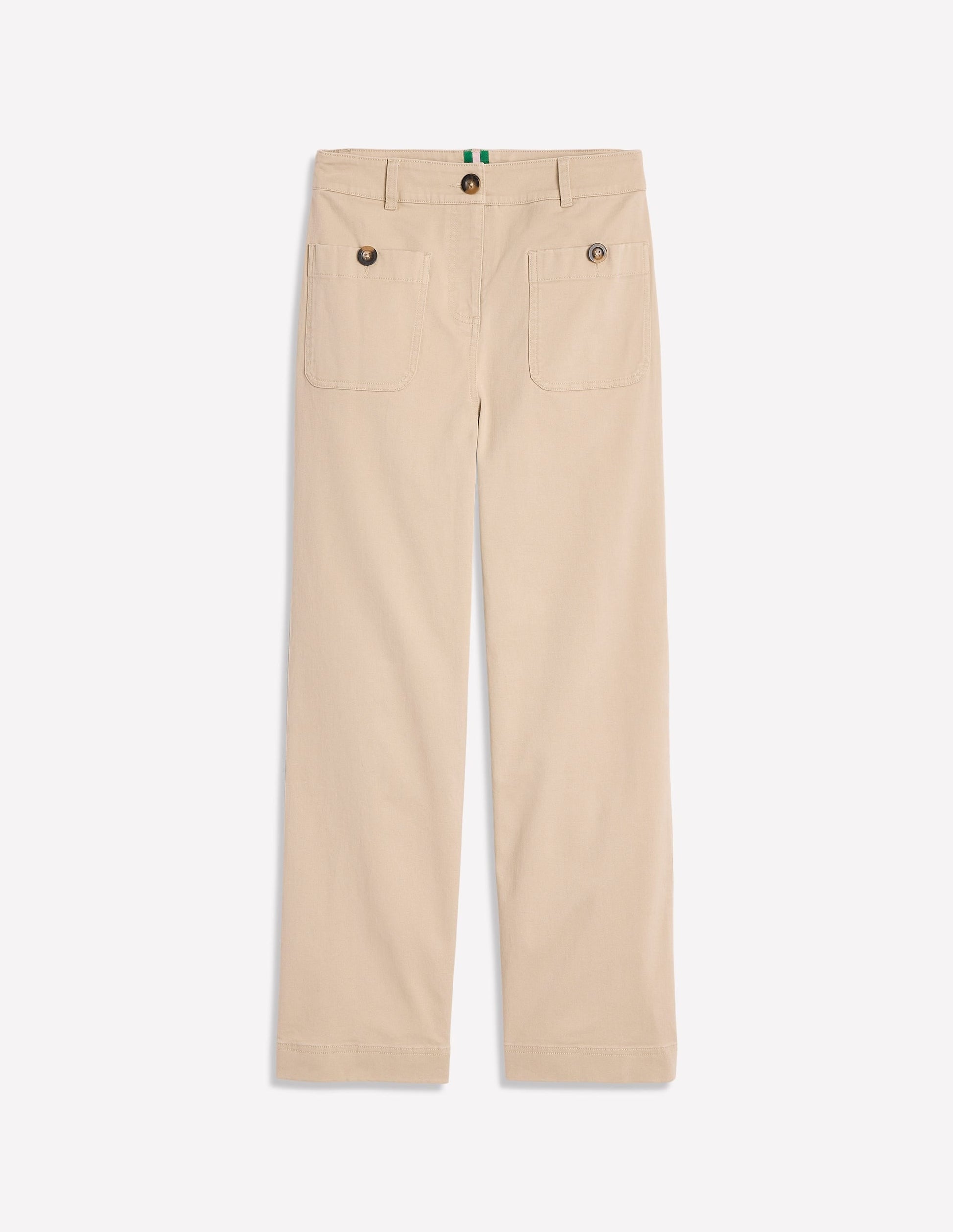 Patch Pocket Crop Chino-Oatmeal-6