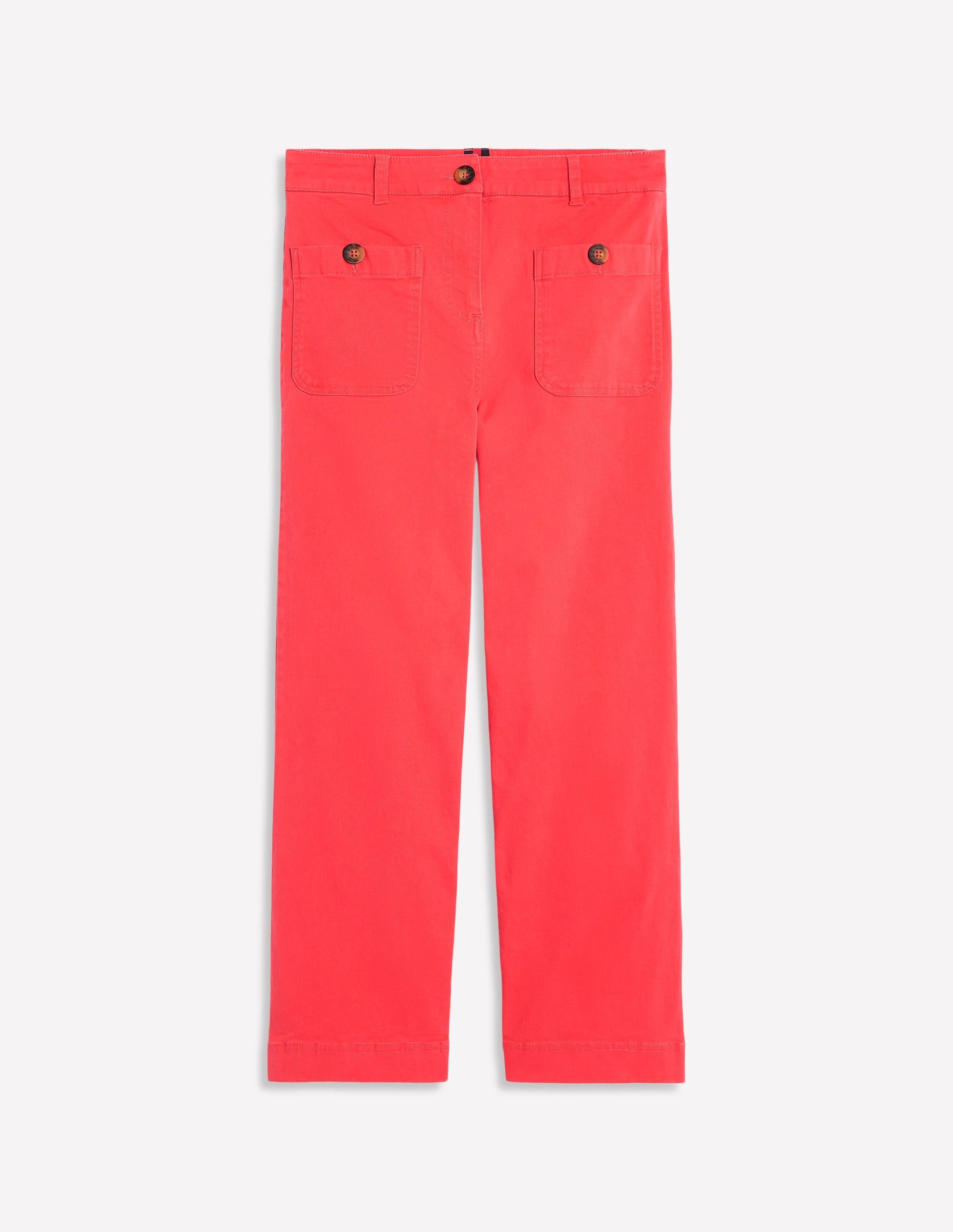 Patch Pocket Crop Chino-Jam Red-5