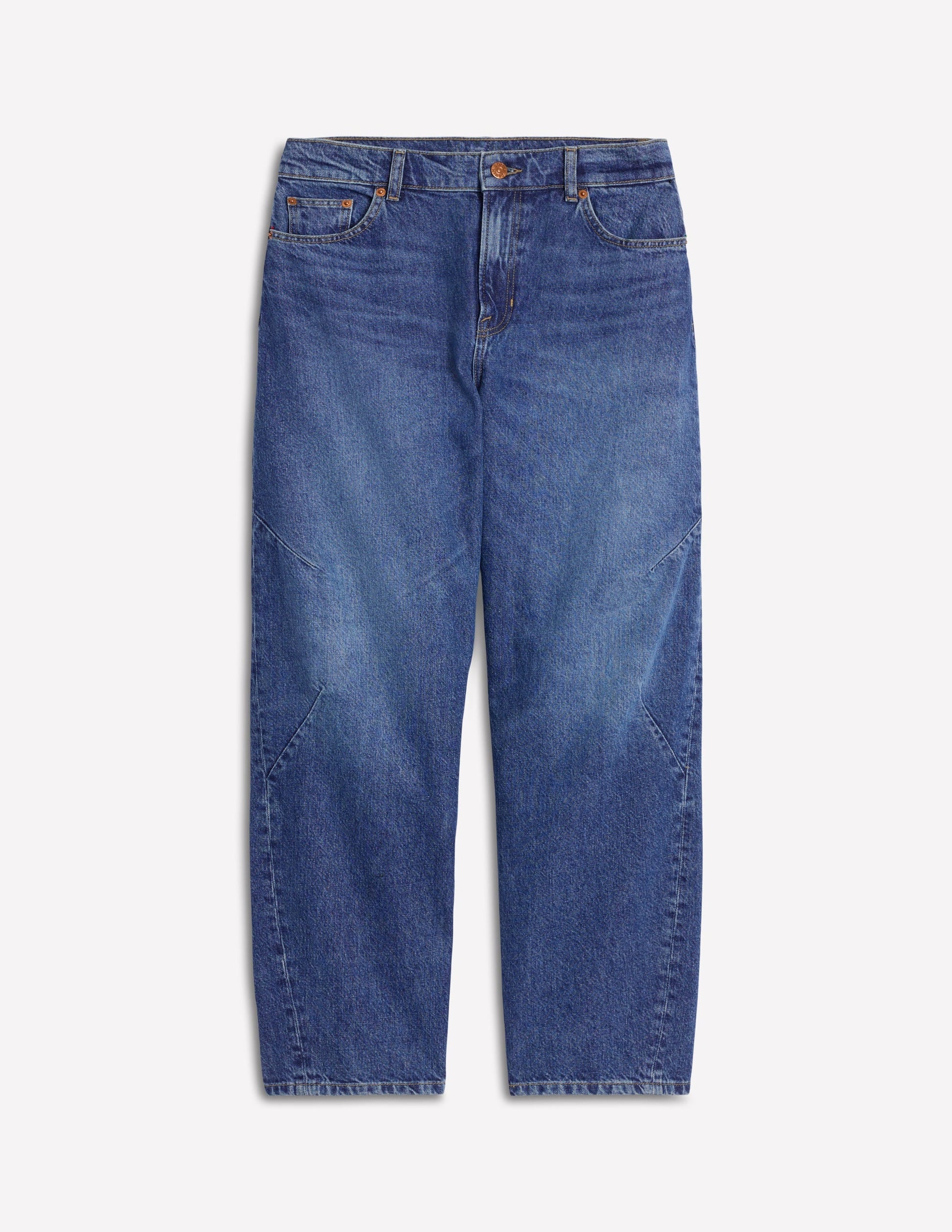 Barrel Leg Jeans-Mid Vintage-6
