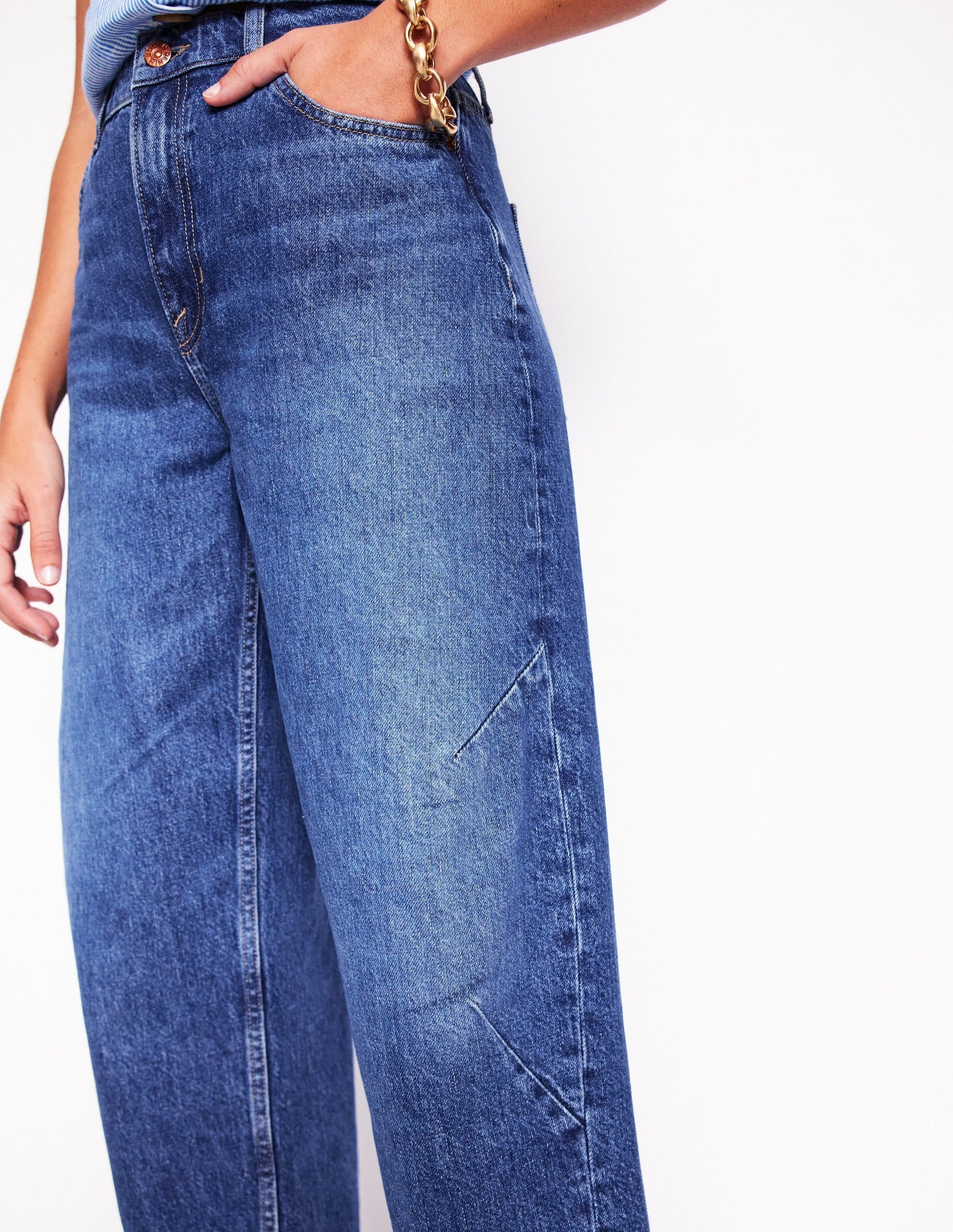 Barrel Leg Jeans-Mid Vintage-2