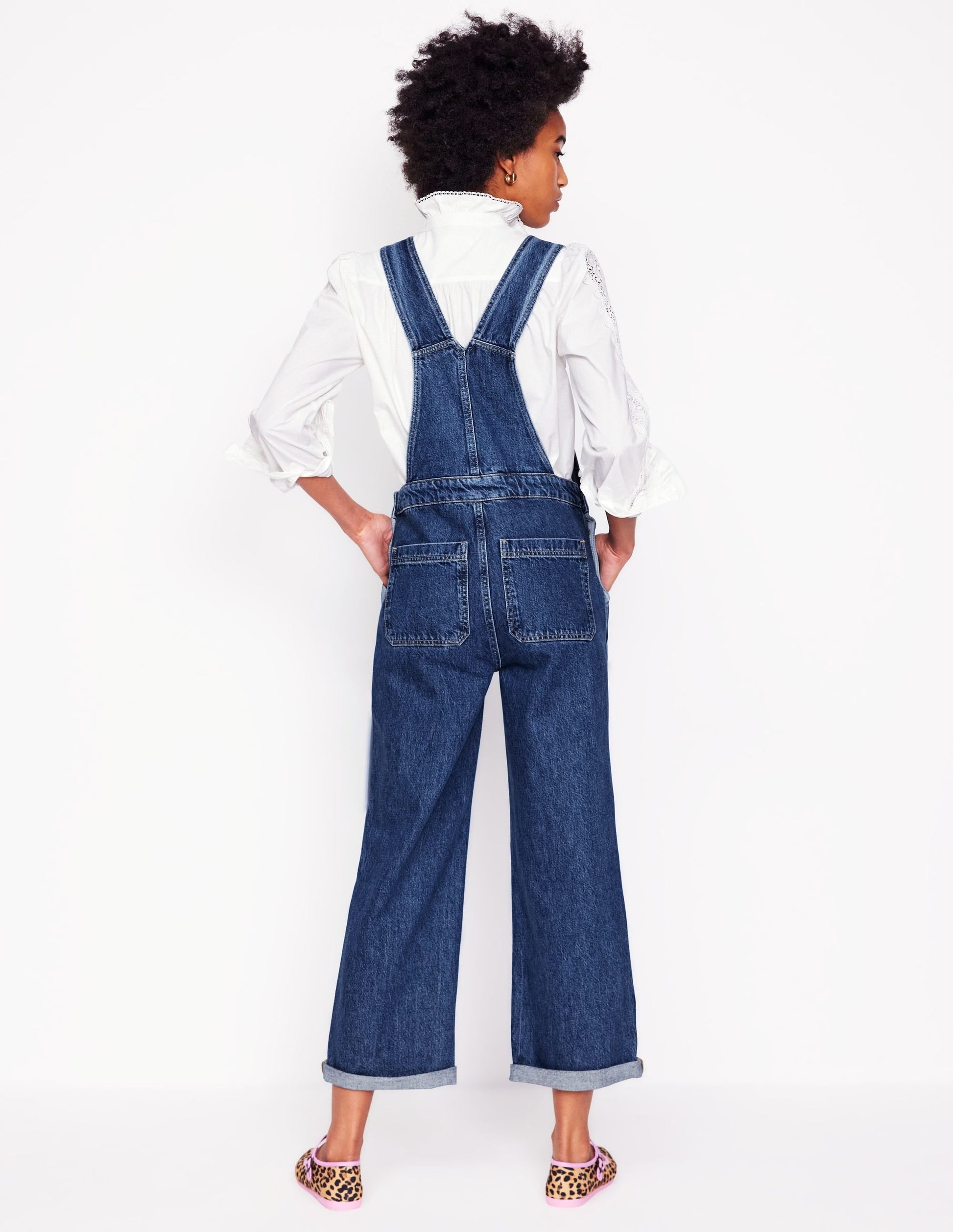 Straight Leg Dungarees-Mid Vintage-3
