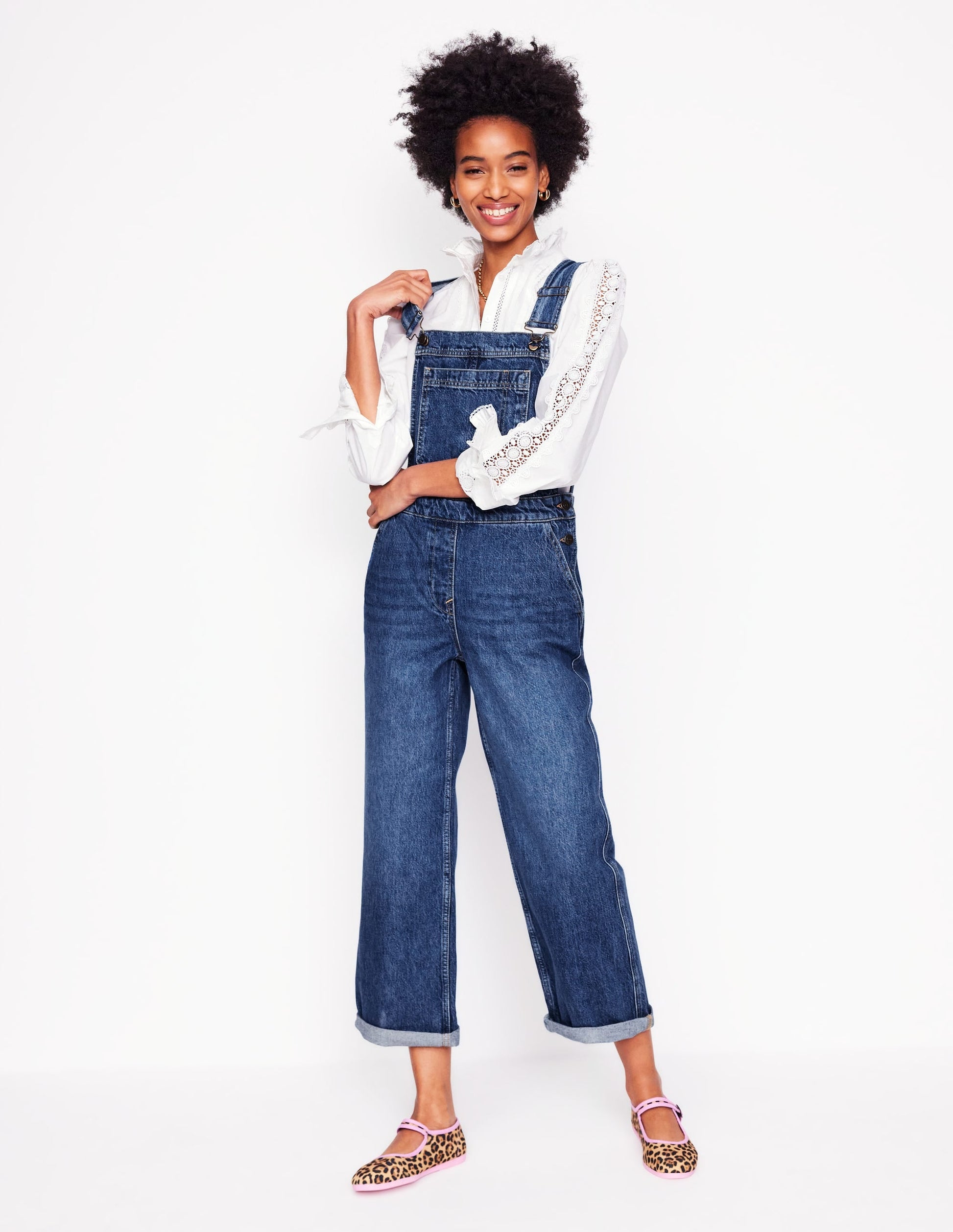 Straight Leg Dungarees-Mid Vintage-4
