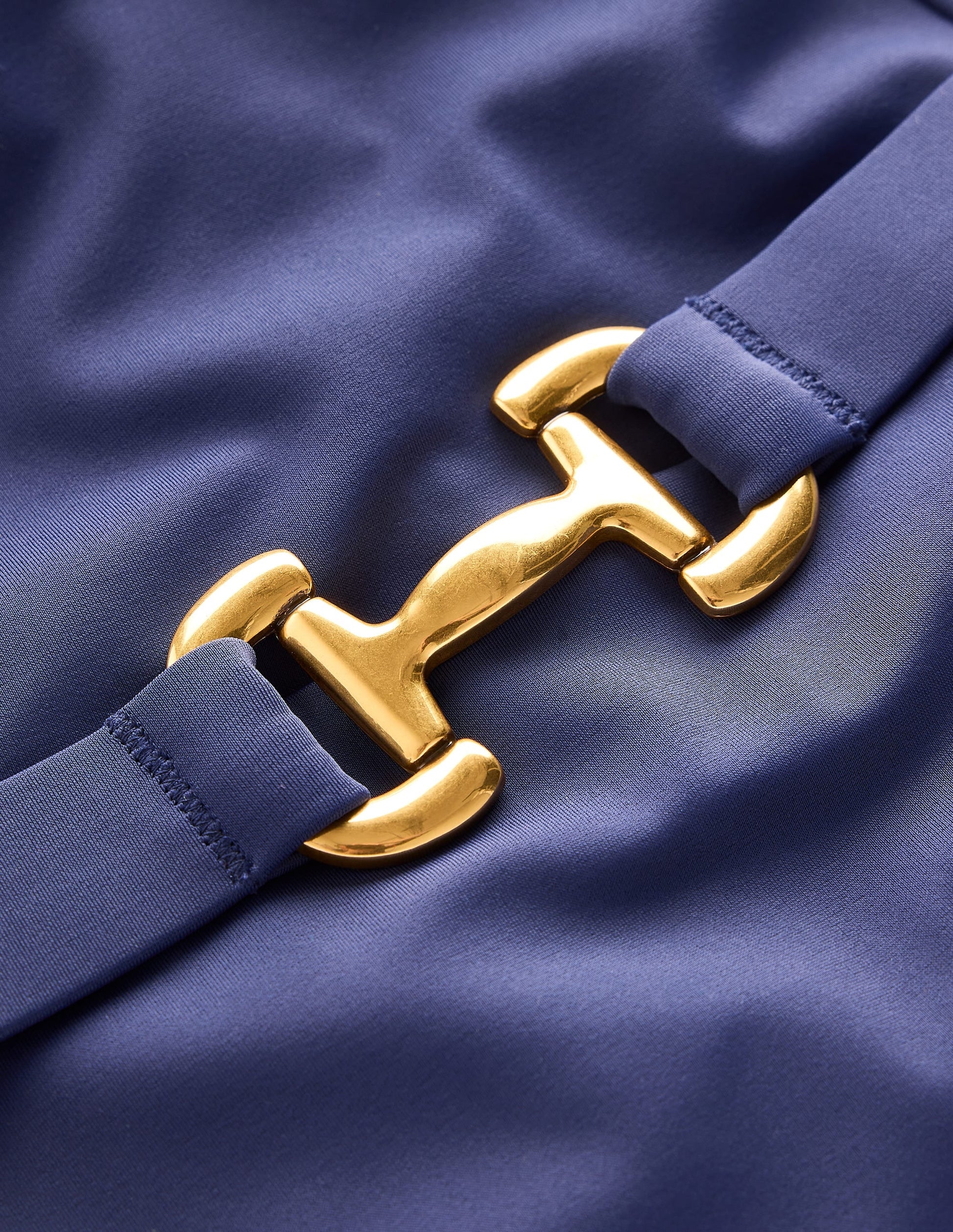 Lefkada Square Neck Swimsuit-French Navy Snaffle-6
