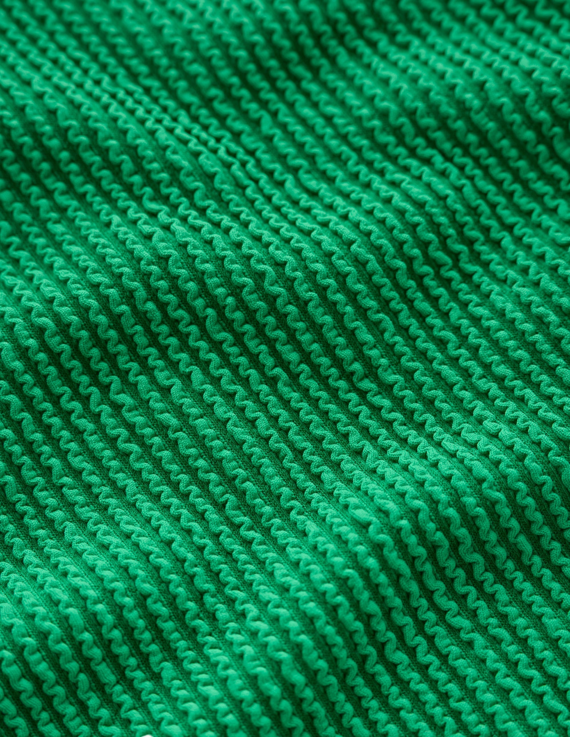 Scoop Cross Back Swimsuit-Bright Green - Image 6