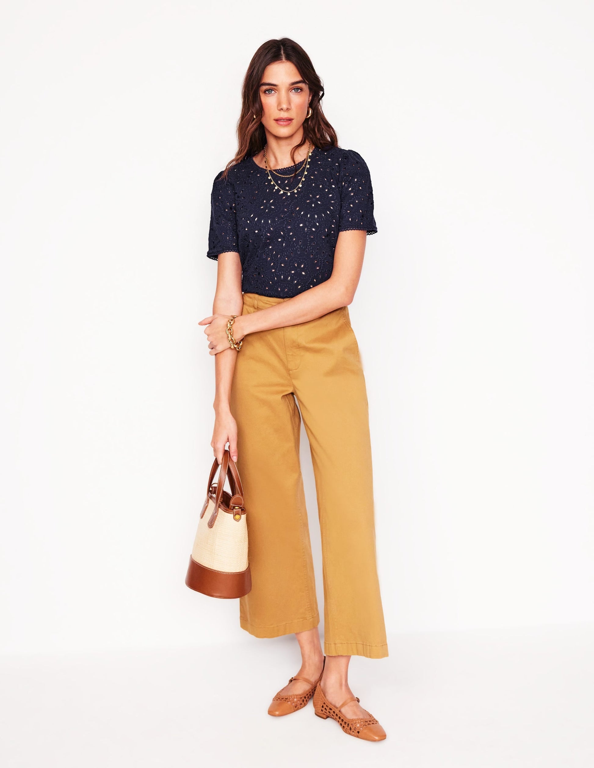 Edi Embroidered Top-Navy-4