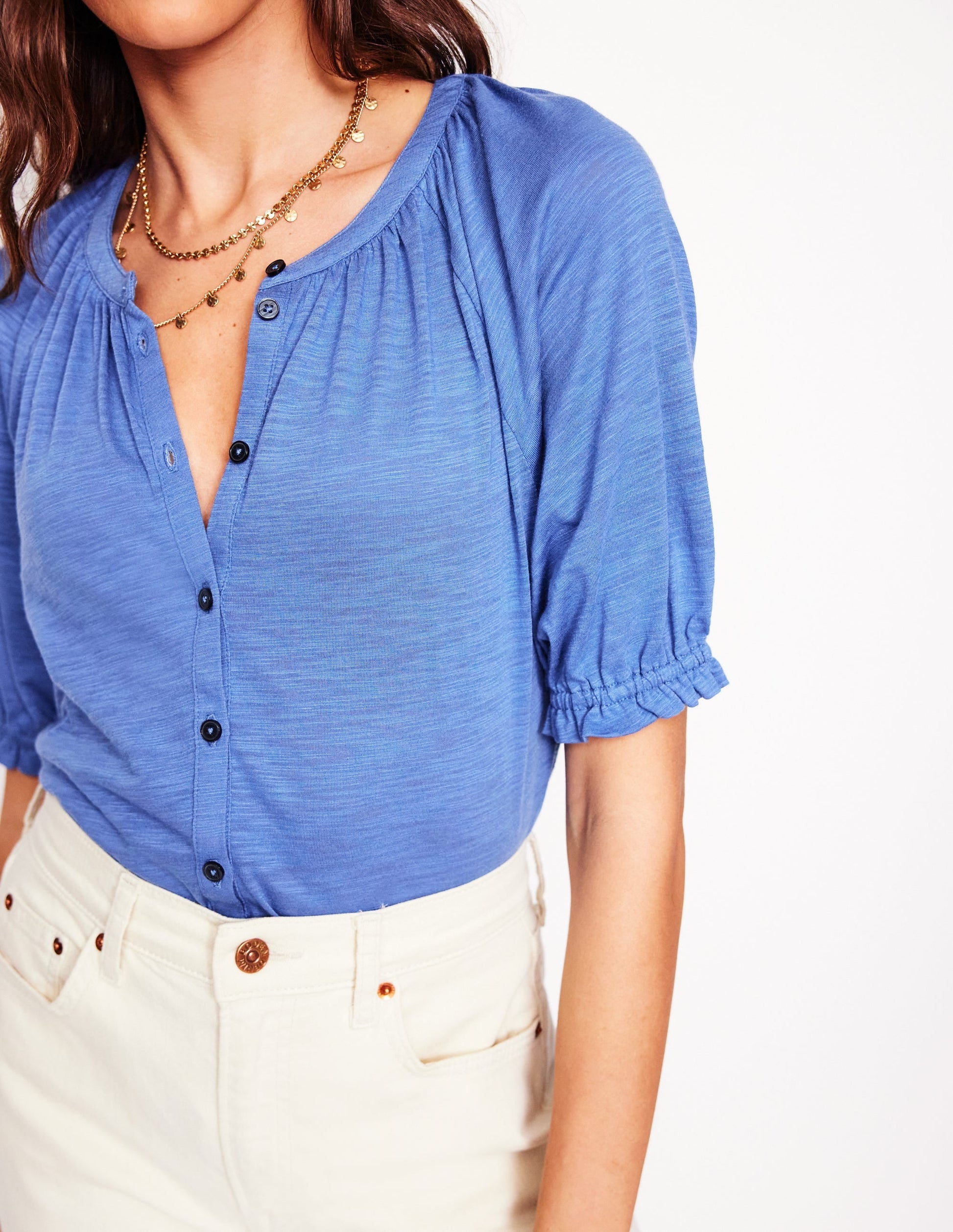 Isla Jersey Shirt-Blue River-2