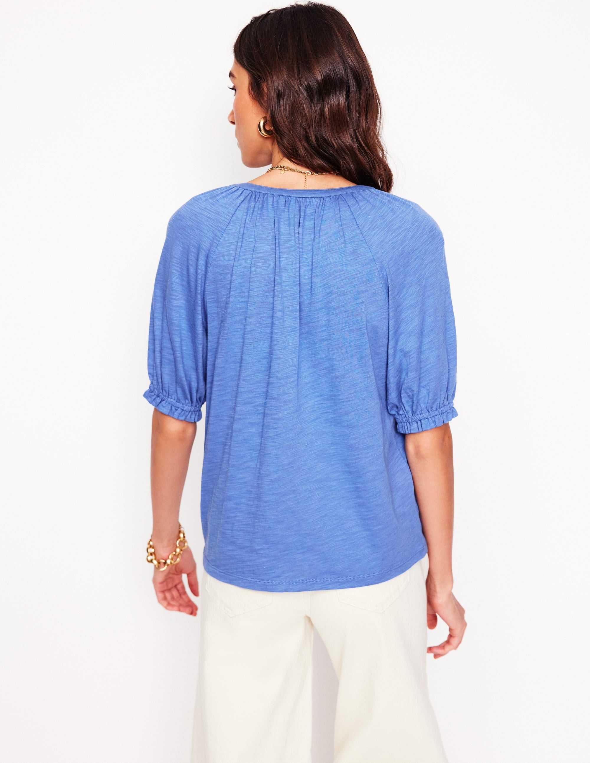 Isla Jersey Shirt-Blue River - Image 3