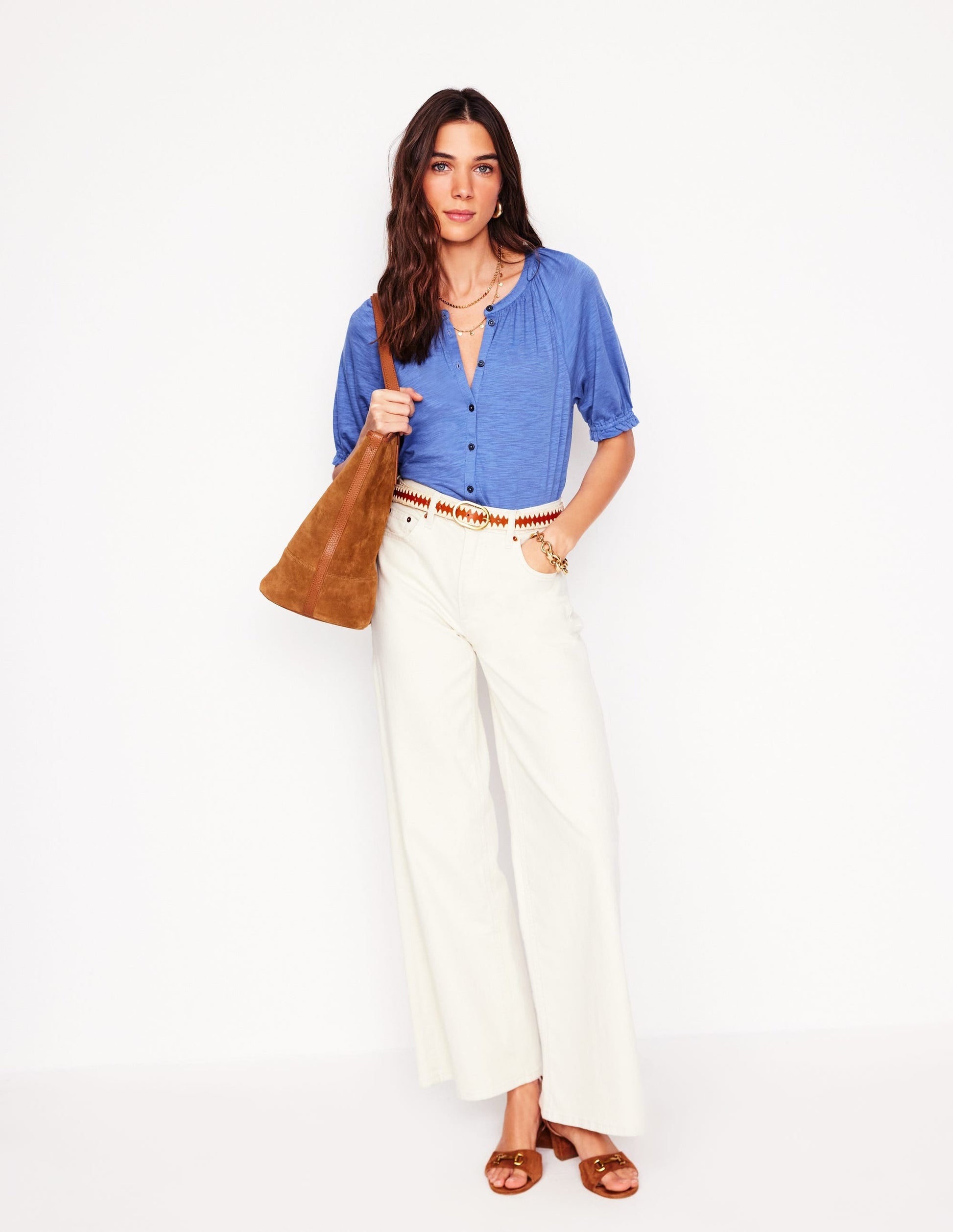 Isla Jersey Shirt-Blue River-4