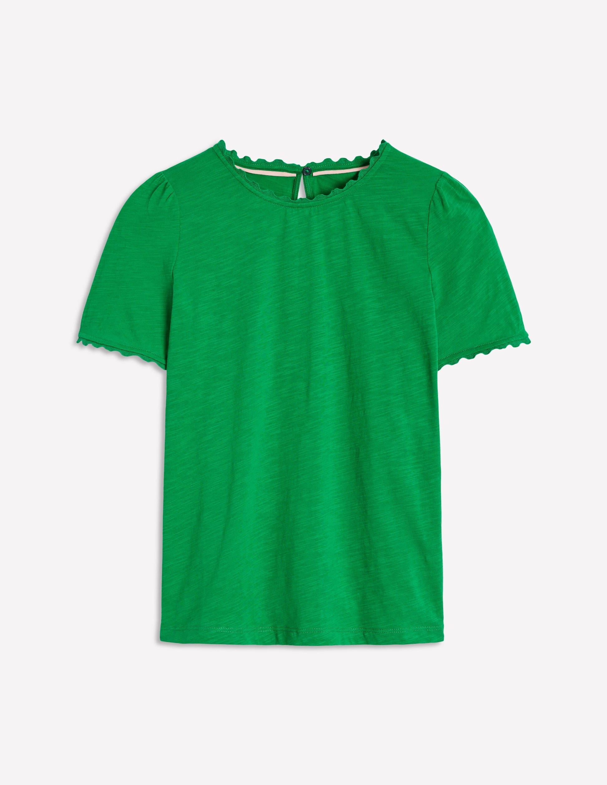 Ali Ricrac T-shirt-Rich Emerald-5