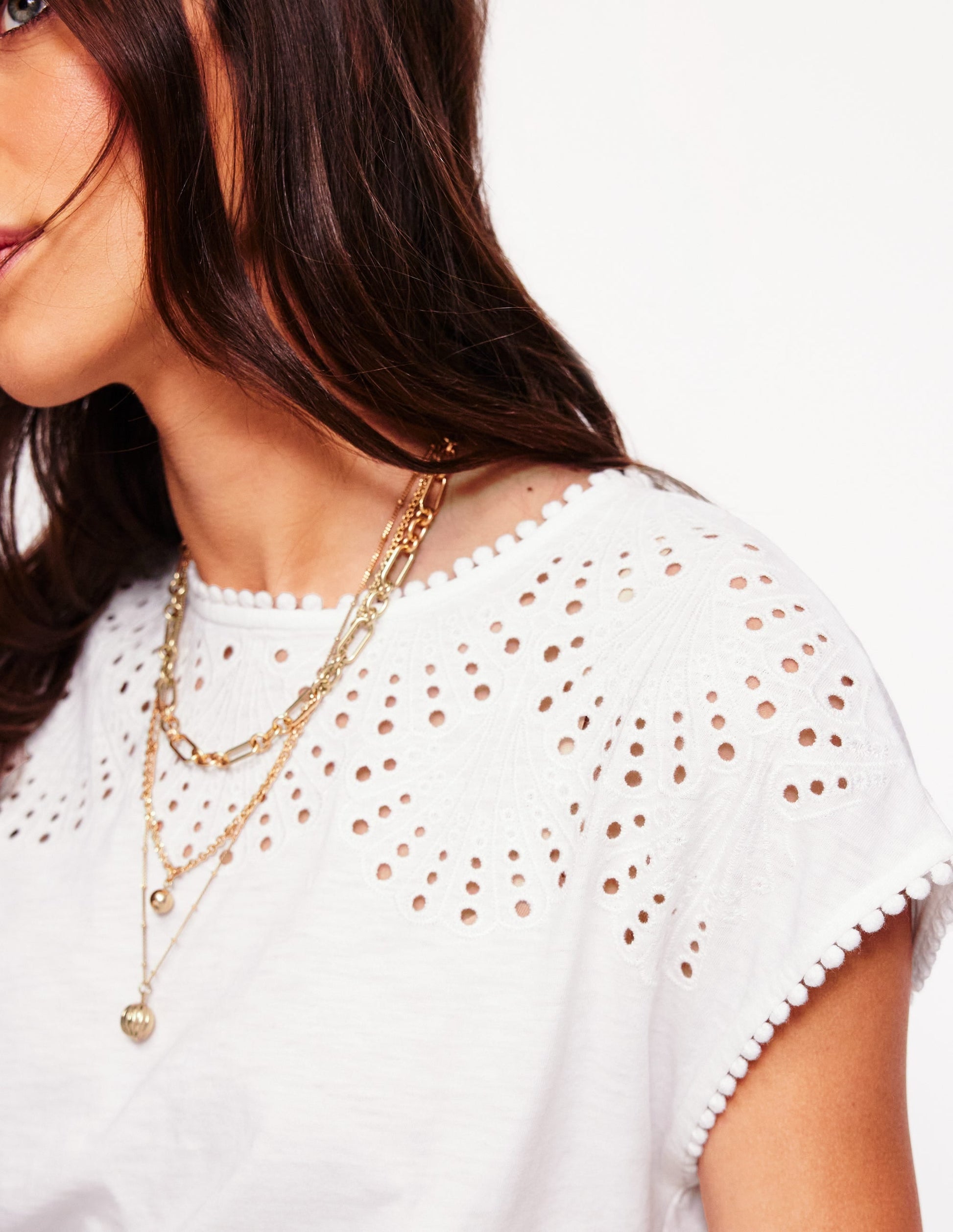 Anya Broderie T-shirt-White-2