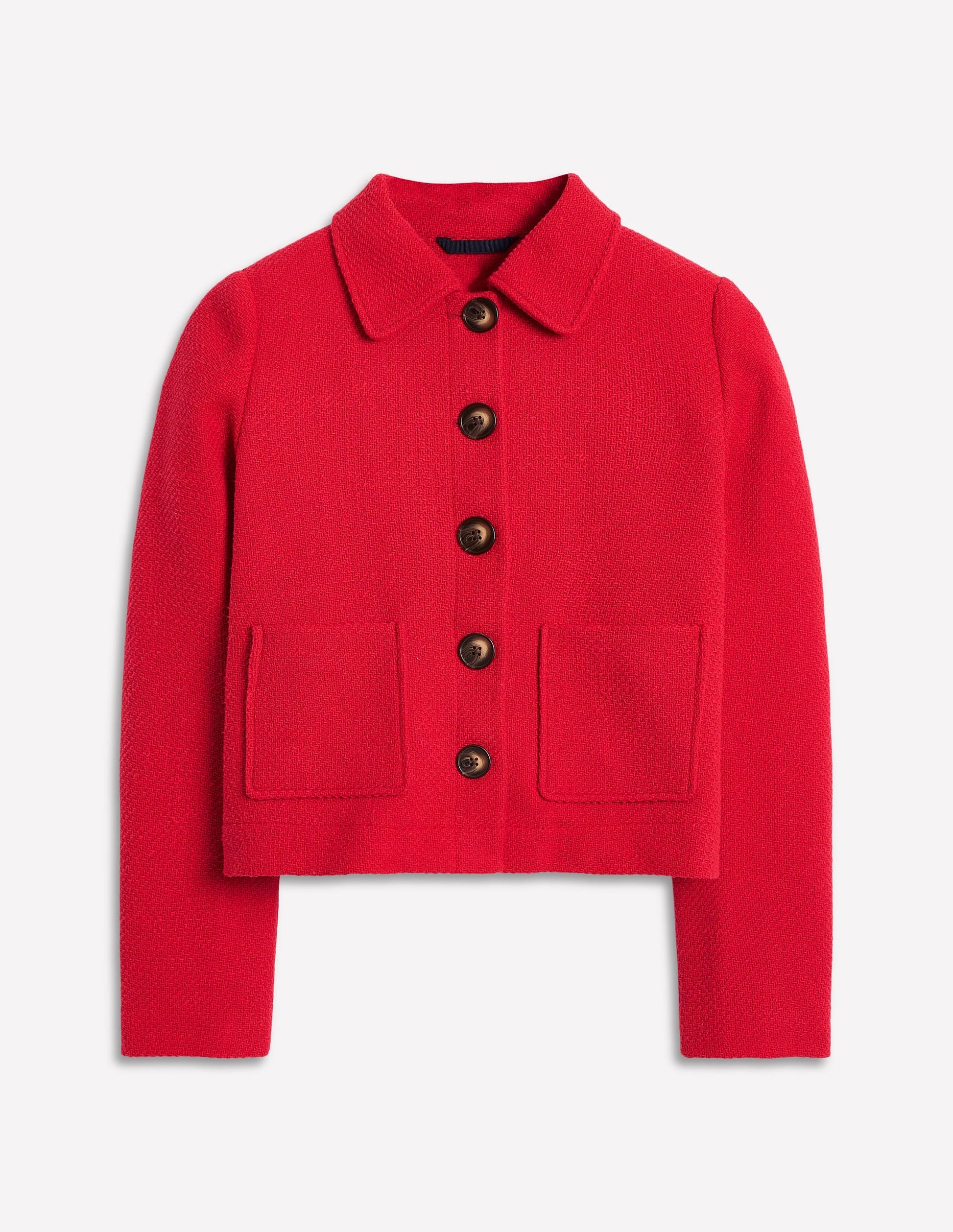 Knightsbridge Swing Jacket-Red-5