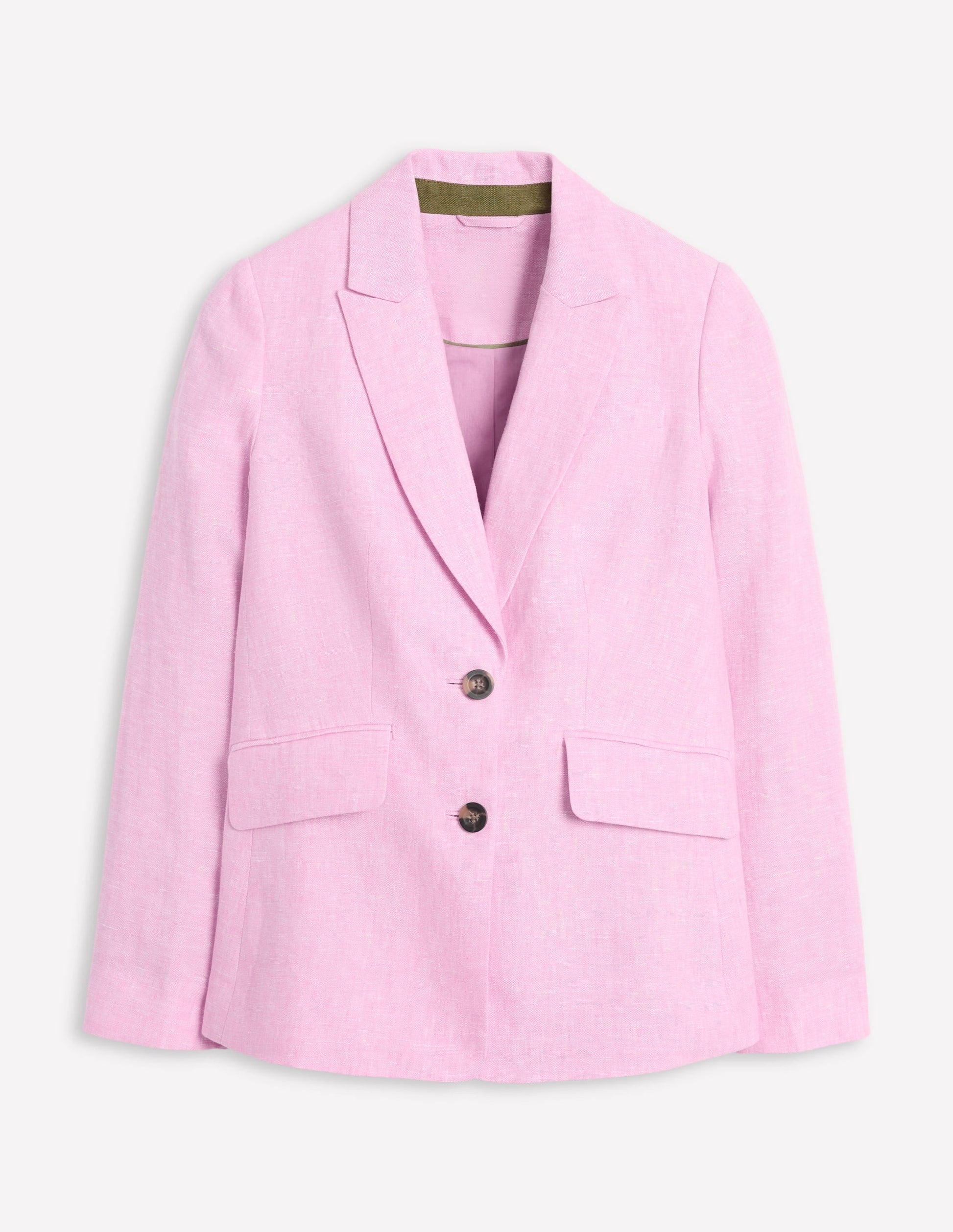 Stamford Linen Blazer-Moonlite Mauve Chambray-5