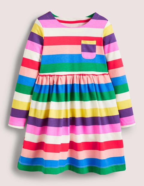 Long Sleeve Fun Jersey Dress